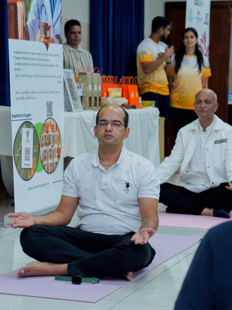 Vedic Yoga Pose Guy